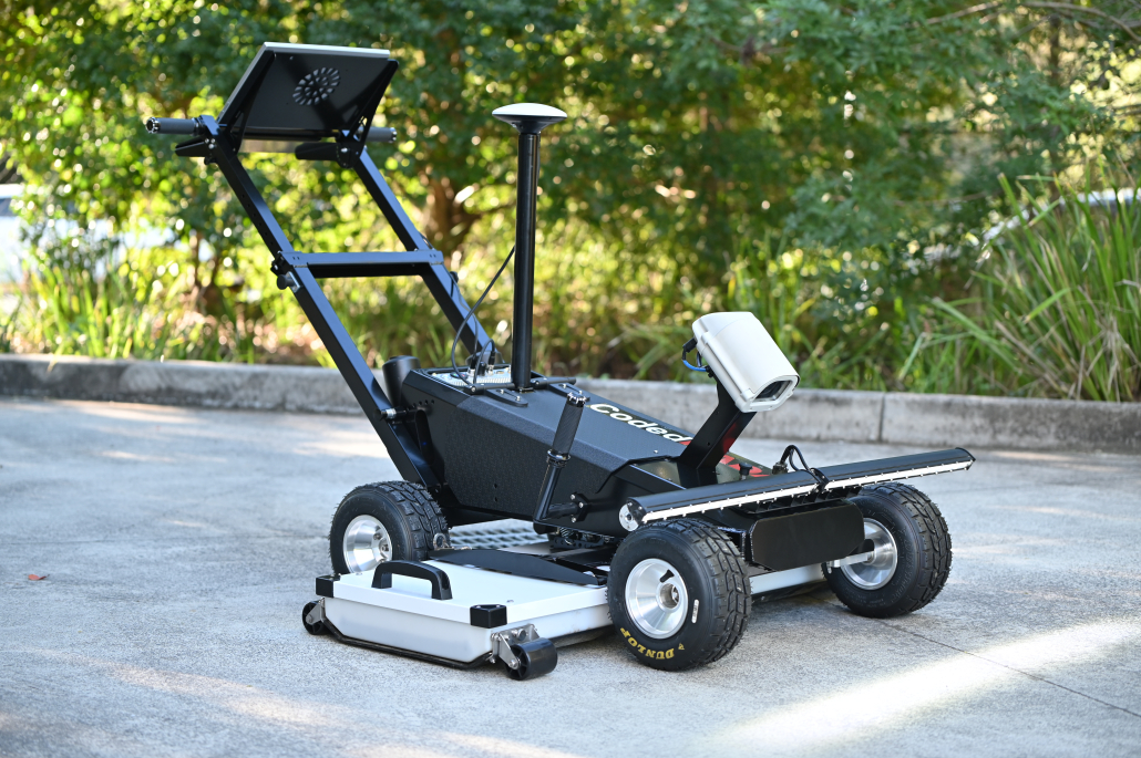 Lynx push cart 3D NM-GPR platform